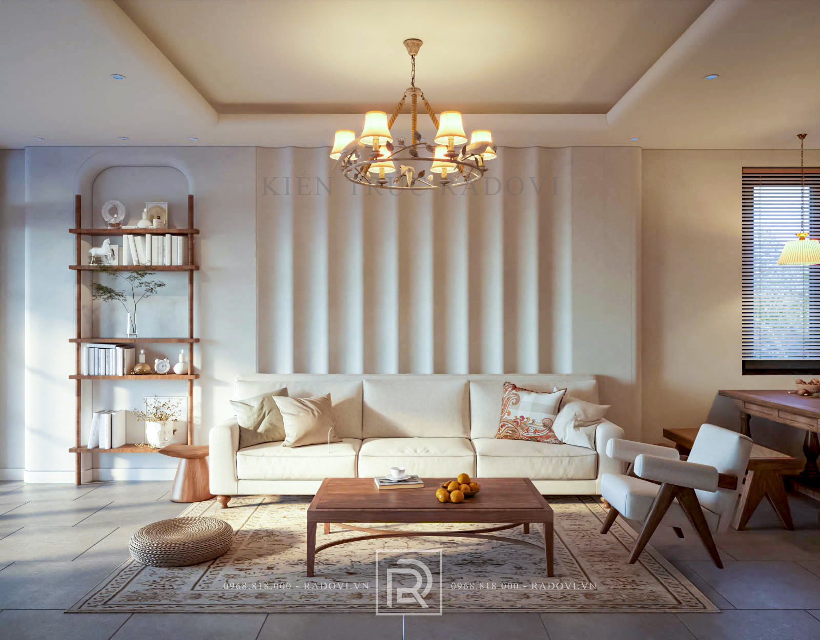 Nội thất nhà phố hiện đại