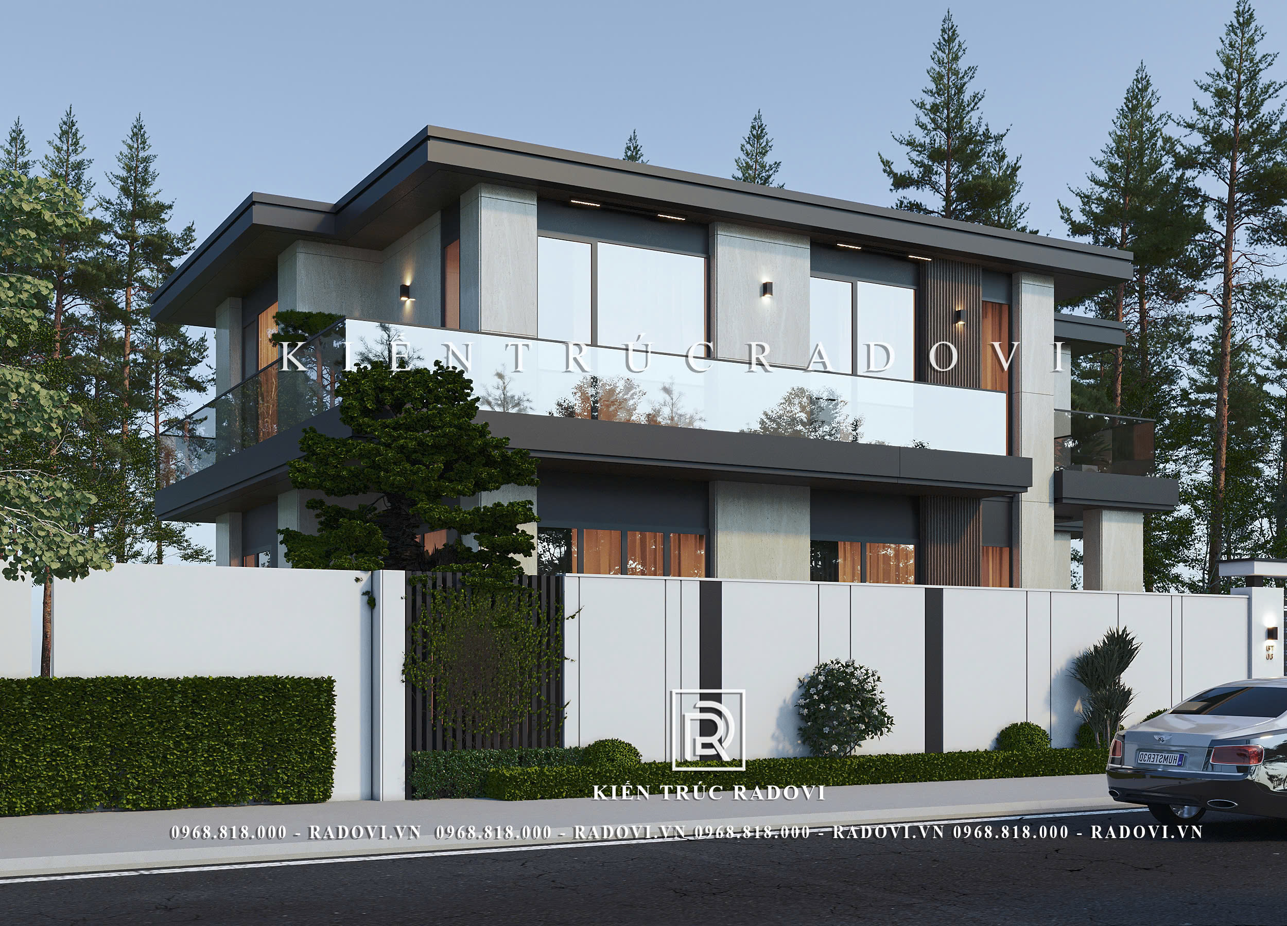 Biệt thự hiện đại cá tính