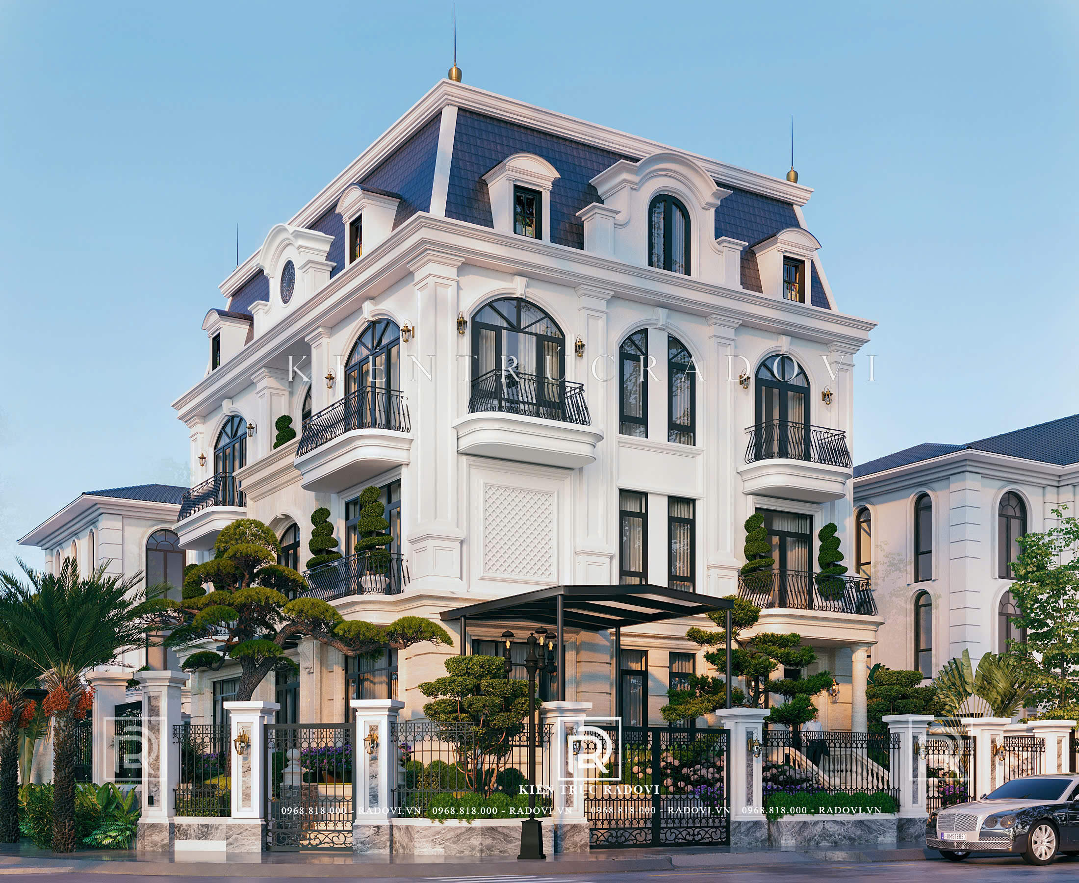 Cải tạo biệt thự lô góc 2 mặt tiền