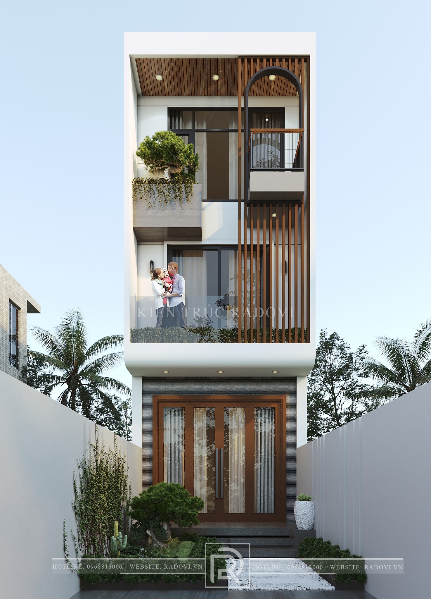 Thiết kế nhà phố hiện đại