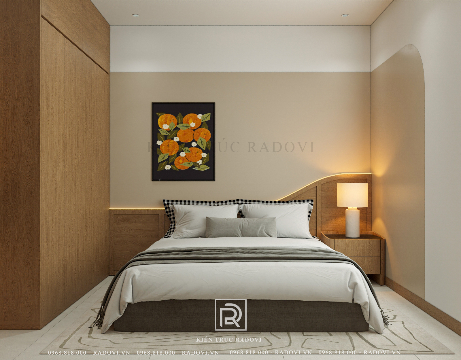 Phòng ngủ hiện đại thanh lịch