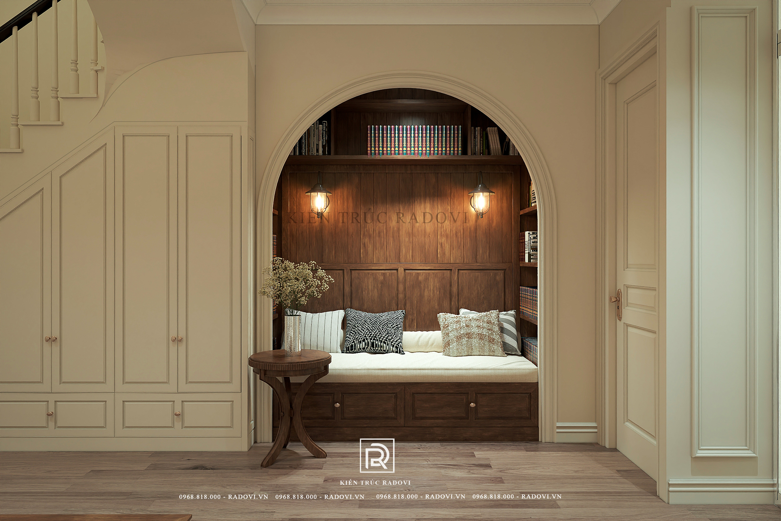 Góc thư giãn trong nội thất Neo Classic