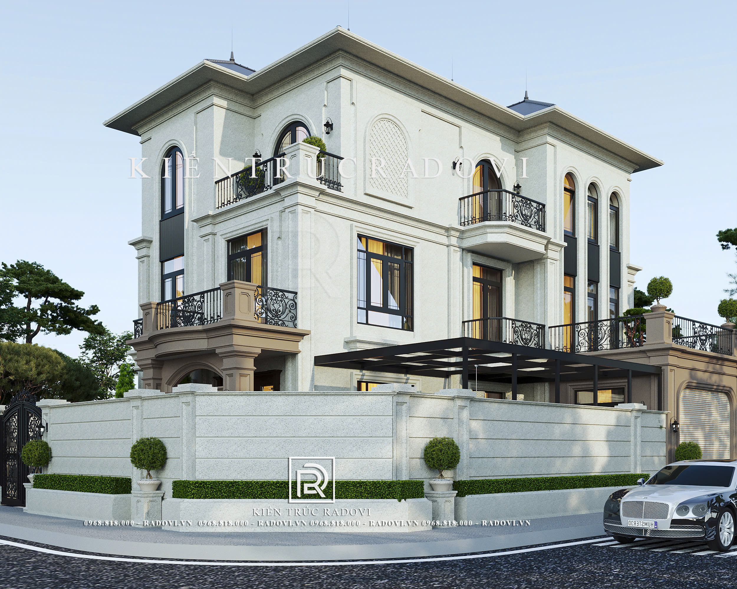 View hai mặt tiền thông thoáng