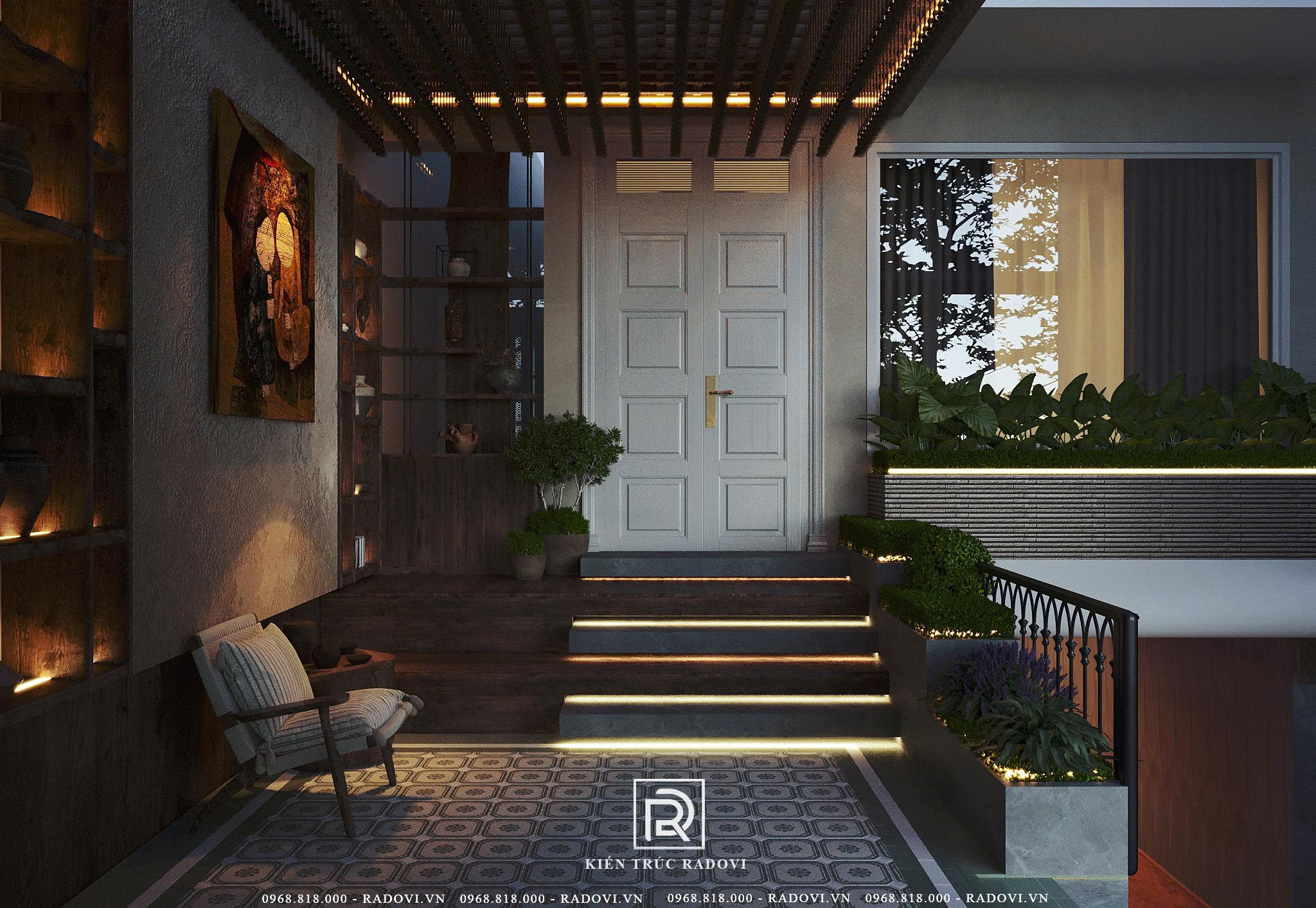 Không gian thư giãn buổi tối